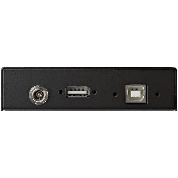 Image of StarTech.com 8 Port Serial Hub USB to RS232 /RS485 /RS422 Adapter - Industrial USB 2.0 to DB9 Serial Converter Hub - IP30 Rated - Din Rail Mountable Metal Serial Hub - 15kV ESD Protection, TAA