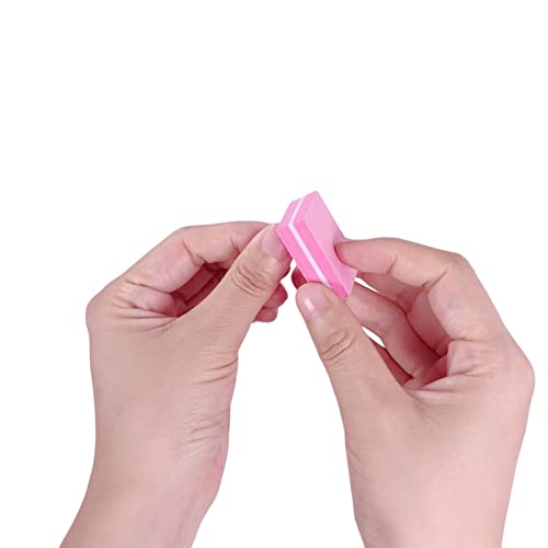 Nail Buffers 100 Pack Hot Pink