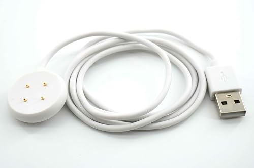 VECASDEN �Ή� Google Pixel Watch 2 �[�d�P�[�u�� ���C�z�� �}���[�d Pixel Watch2 �[�d�P�[�u�� Pixel Watch 2�̏[�d�p �����^�ѕ֗� 1m (USB-A white)