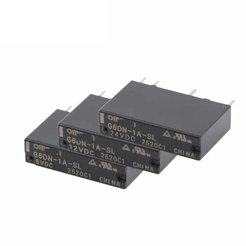 Relé electromecánico G6DN-1A-SL-12VDC miniatura de 4 pines 5A para control industrial 3