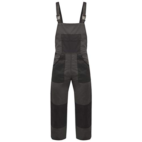 Festnight Salopette pour Hommes avec 4 Poches Combinaison de Travail Homme Cover
