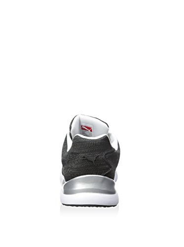 Puma Men's Xs500 Woven Sneaker, Dark Shadow/Black/Wh, 9.5 M2