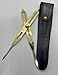 Solid Brass Proportional Divider Tool 9” Drawing & Measuring Instrument with Heavy-Duty Steel Point Executive Art Gift with Leather Cover