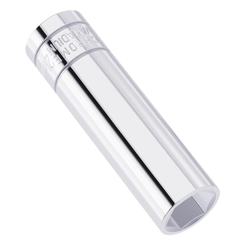 FOCMKEAS 21mm Deep Socket, 1/2" Drive, 6-Point