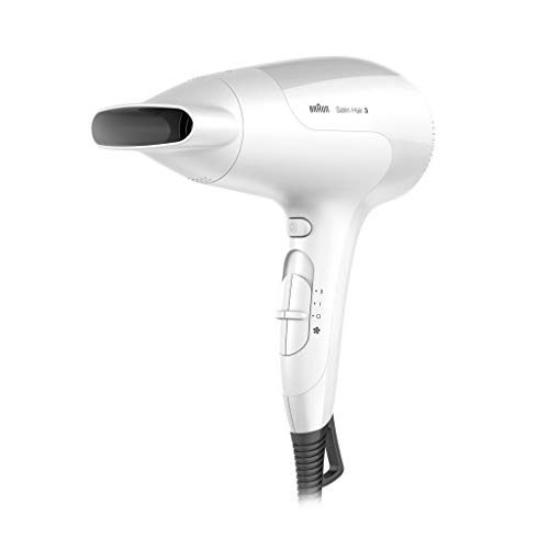 Braun Hd380 - Secador De Pelo, 3 Niveles De Temperatura, 2000 W, Color Blanco Braun Hd380 - Secador De Pelo, 3 Niveles De Temperatura, 2000 W, Color Blanco