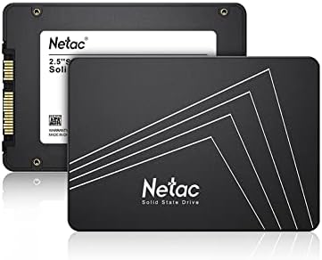 Netac SSD 120GB Internal SSD Hard Drive Disk Solid State Drive SATA SSD 2.5 Inch SATAIII Easy to Install for Laptop Computer Upgrade Speed Game Black (N530S 120GB)