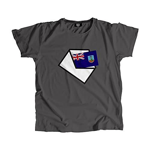 T-shirt Montserrat Mail mode unisexe t-shirt homme et femme en coton