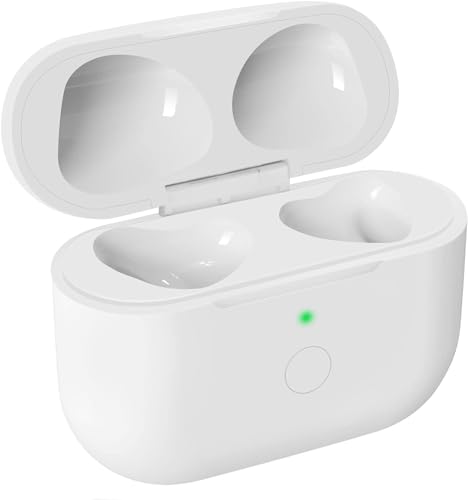Image of Charging Case Replacement Compatible with AirPods 3rd Generation, Wireless AirPods 3 Charger Case with Pairing Sync Button Without Earbuds, (USB-C Port)
