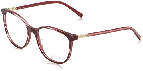 Escada Vesc59 Gafas, Shiny Striped Violet, 54 para Mujer