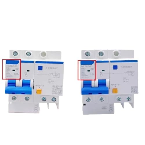 RCBO Disjoncteur différentiel NXBLE 4P Curve C 100mA 125A interrupteur magnéto-thermique