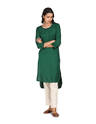 Image of Women's Cotton Regular Kurtas
