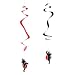 Ninja Warriors Hanging Swirls - 12 ct