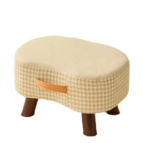 GeFSDOU Reposapiés de sofá, silla de bolsa suave, cambio simple, taburete, sala de estar, mesa de café, reposapiés, taburetes de reposición, sillas bajas