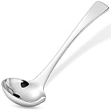 KEAWELL Austin Gravy Ladle, 18/10 Stainless Steel, 7.6 inch, Silver, Dishwasher Safe (1)