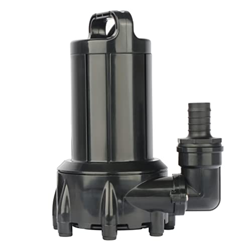 Image of OYO WATER 3000GPH Submersible Outdoor Inline Pond Pump | High Head Water Pump for Garden Waterfall Fountain Water Circulation for Koi Fish Pond