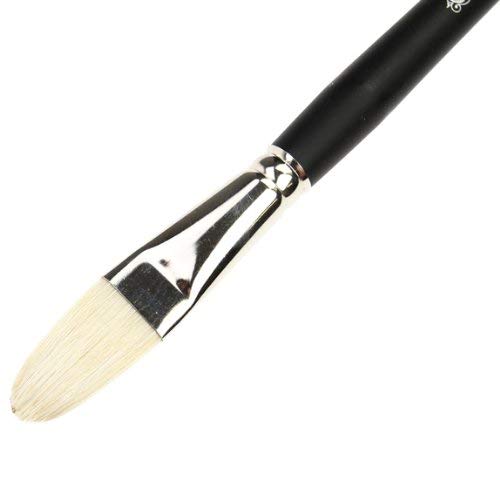 Winsor & Newton Azanta Black Brush for Oil and Acrylic Painting Wood, Transparent, Filbert - 19mm Nr. 12 - Image 4