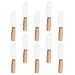 NICEXMAS Ensemble de 10 Couteaux à Beurre en Acier Inoxydable Couteau à Tartiner à Beurre de Première Qualité avec Poignée pour Sandwichs à La Crème Au Fromage Au Beurre (Couleur Assortie)
