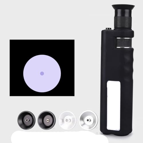 Contrôleur de fibre optique portable 100x pour viroles D80 et SMA