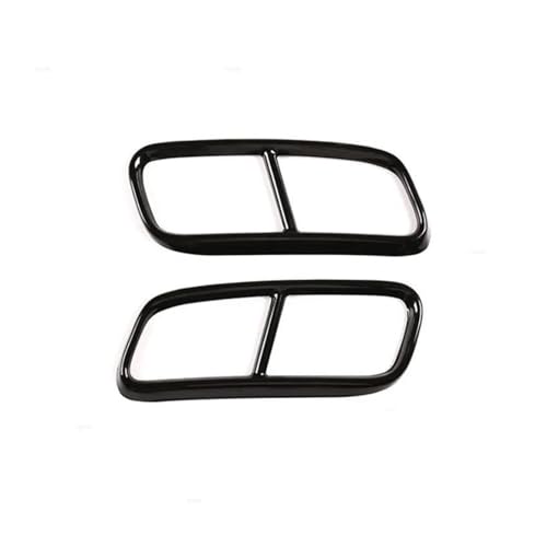 NPNGLCKCVF Para Q7 2016 2017 2018 Silenciador Cola Acero Inoxidable Automóvil Cubierta Salida Tubo Escape Accesorios Automóvil Embellecedor
