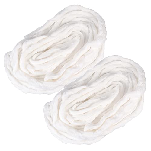 BELLIFFY Cotton Roll for Skin Care Makeup 2 Pack Salon Beauty Coil Soft Disposible Cotton Rounds for Manicures