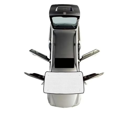 Pare soleil voiture NV200 garde l'habitacle frais en camping-car Nissan Evalia 2010