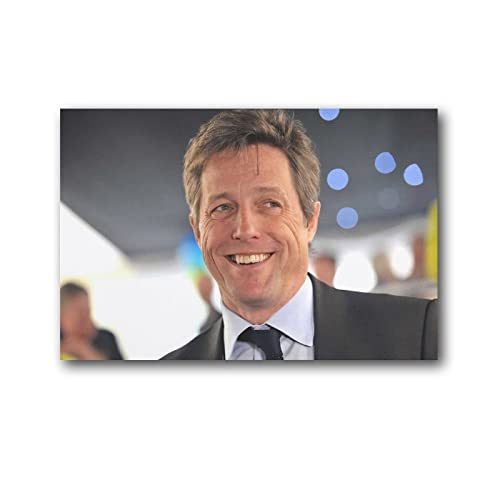 Hugh Grant Poster Young And Handsome Actor (6) Art Poster Canvas Painting Decor Wall Print Photo Gifts Home Modern Decorative Posters Framed Unframed 24x36inch(60x90cm)