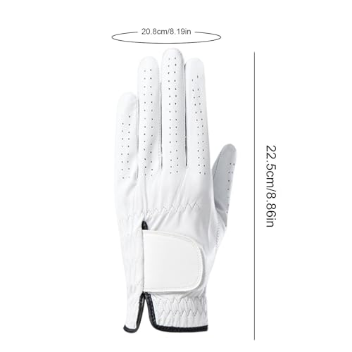 Manoplas acolchadas ergonómicas para hombre con ajuste en mano izquierda 2