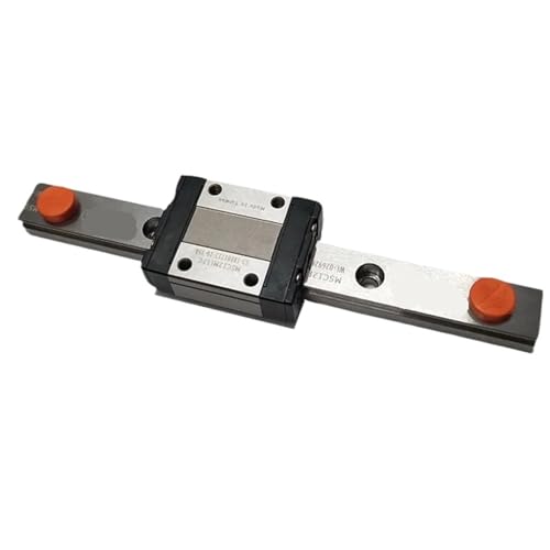 Rail linéaire en acier inoxydable de haute rigidité MSC9R 350mm et chariot fluide MSC9M