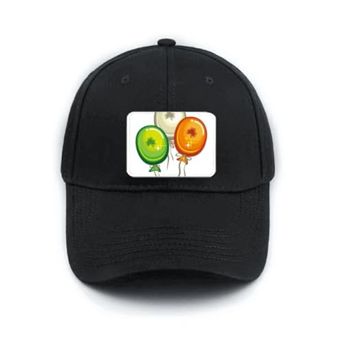 Casquette de baseball noire réglable ballon Irlande Saint-Patrick chapeau sport homme femme