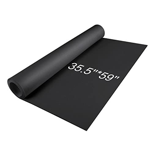 Image of MEARCOOH 2-Pack Large EVA Foam Sheets, Black 3mm EVA Foam Cosplay (1mm to 6mm), 35.5 inch x 59 inch Sheet Premium High Density 86 kg /m3 for Craft, DIY Projects (2PCS Black 3mm)