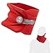 Produktbild trtl Travel Pillow Rot | Nackenkissen für Flugzeug & Auto | Ergonomisches Reisekissen | Einzigartiges Stützsystem | Waschmaschinenfest