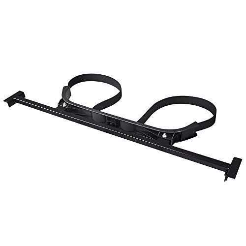AW Universal Golf Bag Attachment Golf Bag Holder Bracket Rack for Golf Cart Rear Seat Black