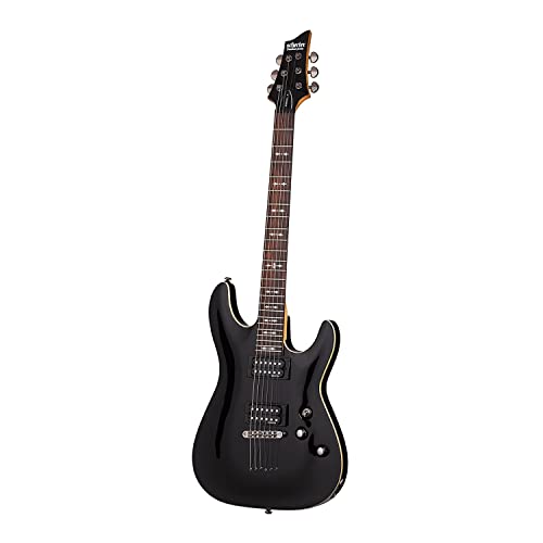 Schecter OMEN-6 6-String Electric Guitar, Black