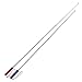 BonyTek Telescoping Stainless Steel Guide Flagpole Teaching Pointer for Tour Guides, 47