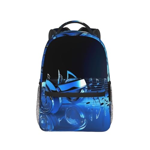Sac à dos voyage ordinateur bleu décontracté idéal pour le bureau et les déplacements - 6