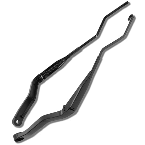 RigidWire 1 Pair Front Windshield Wiper Arm Kit Compatible with RAM 2016-2024 1500 Classic 2017-2024 2500 3500 2017-2021 4000 4500 5500 Replaces OE 42840 42766 55277449AE 55277450AD