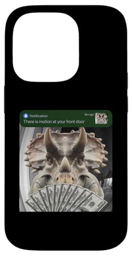 Triceratops There Is Motion At Your Front Door �������� �X�}�z�P�[�X iPhone 14 Pro �p