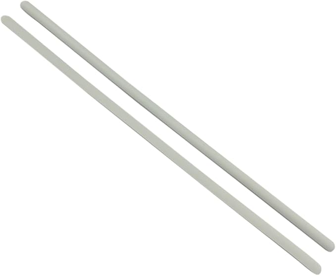 Gintai 2 PCS/1 Set Rubber Foot Strips Tiras Goma Base portátil Bandas Goma Recambio para DELL XPS 9370 9380 7390 9305 P82G Blanco
