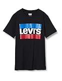 100 % Baumwolle. Levi\'s Kids Lvb Sportswear Logo Tee T-Shirt - Jungen Black 10 Jahre