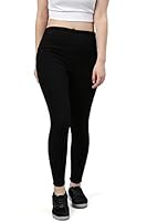 ADBUCKS Women's High Waist Tummy Tucker Stretchable Denim Jeggings (Black, 36)