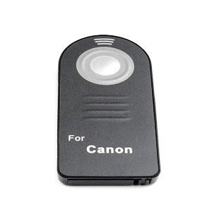 Télécomande Infrarouge pour Canon EOS 5D Mark II, 5D Mark III, 5D Mark IV, 5DS, 5DS R, 6D, 6D Mark II, 60D, 60Da, 70D, 77D, 80D, 100D, 200D, 300D, 350D,...