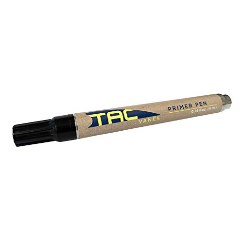 TAC Vanes TAC Primer Pen - .34 fl oz. | Archery Fletching Adhesive | Fast-Bonding, Precision Application, Durable Hold for Vanes