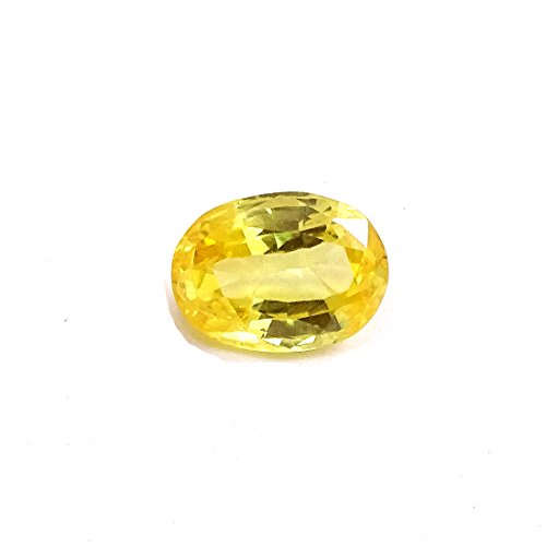 Saphir jaune synthétique 8,25 carats, cadeau idéal pour créer un bijou