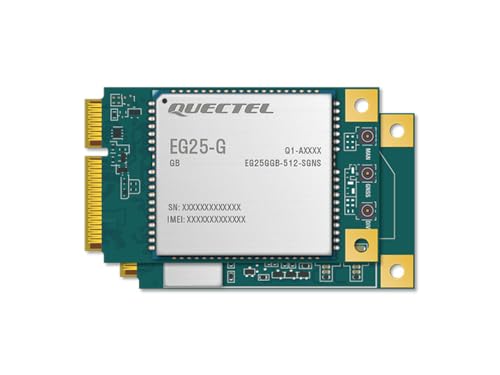 Generic Quectel EG25-G Mini PCIe | 4G/LTE Cat 4 Module | Cellular Modem | IoT/M2M-optimized