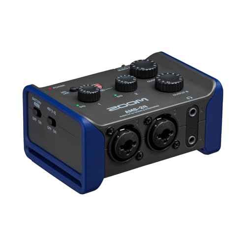 ZOOM �Y�[�� AMS-24 ���^�I�[�f�B�I�C���^�[�t�F�[�X �z�M�@�� DTM ���y���� USB Type-C �X�}�z/�^�u���b�g�Ή� ���[�v�o�b�N���� 2�C��4�A�E�g �d�r�쓮 AMS�V���[�Y�y�������K�i�^3�N�ۏ؁z