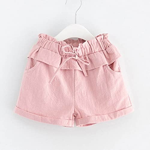 NLGToy Conjunto de roupas infantis conjunto de bordado shorts infantil com babados e blusas para men