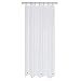 Mrs Awesome Small Stall Shower Curtain or Liner 36 x 78 inch, Clear PEVA 8G, Water Proof and Odorless