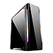 GOLDEN FIELD - N23 ATX/Micro ATX/ITX Mid-Tower Case PC Gaming RGB, Pannello Acrilico, Nero