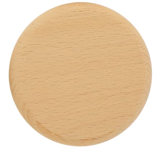 Teemando® Bierkrug-Deckel Aus Buchenholz – Für Krüge & Weizengläser Bis 8,4 Cm