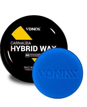 Cera de Carnauba Automotiva Protetora Hybrid Wax 240ml Vonixxx